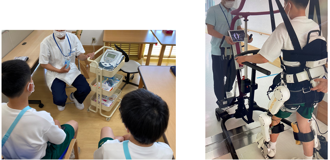 トライやる・ウィーク（職業体験）で当院に来てくれました！！