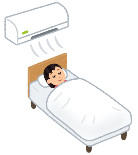 夜間熱中症に注意！